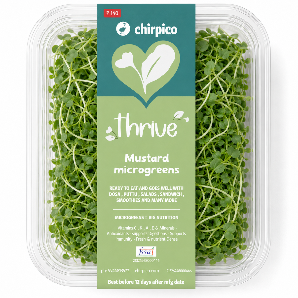 mustard microgreen
