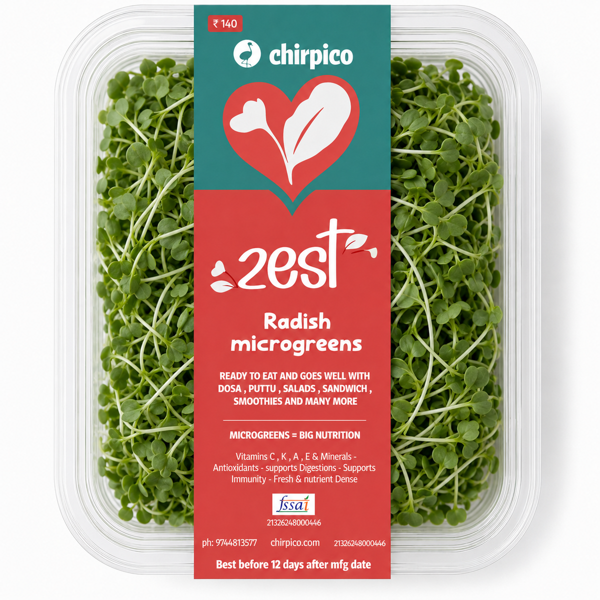Radish microgreen